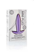 Load image into Gallery viewer, Sensuelle Mini Butt Plug Purple
