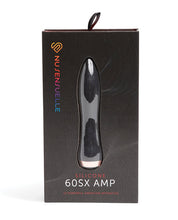 Load image into Gallery viewer, Sensuelle 60sx Amp Silicone Bullet Black
