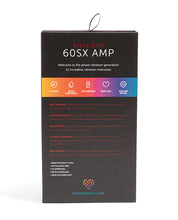 Load image into Gallery viewer, Sensuelle 60sx Amp Silicone Bullet Black
