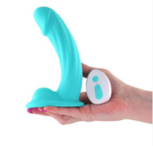 Load image into Gallery viewer, Colours Curve Vibr. 6' Dildo Teal
