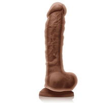 Load image into Gallery viewer, Colours Dual Density 8in Dildo Brown
