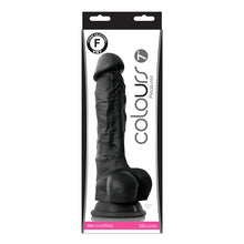 Load image into Gallery viewer, Colours Pleasures 7in Dildo Black
