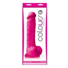 Load image into Gallery viewer, Colours Pleasures 8in Dildo Pink
