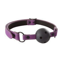 Load image into Gallery viewer, Lust Bondage Ball Gag Purple
