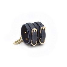 Load image into Gallery viewer, Bondage Couture Ankle Cuffs Blue
