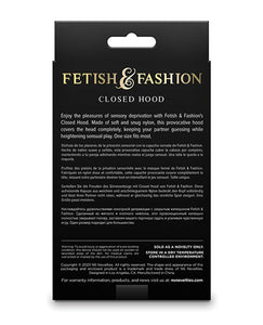 Fetish & Fantasy Closed Hood White