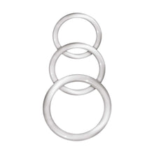 Load image into Gallery viewer, Enhancer Silicone Cockrings Clear
