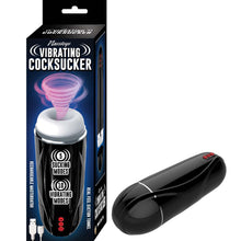 Load image into Gallery viewer, Vibrating Cocksucker Black
