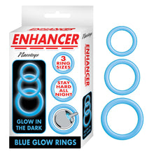 Load image into Gallery viewer, Enhancer Blue Glow Rings
