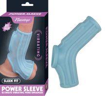 Load image into Gallery viewer, Vibrating Power Sleeve Sleek Fit - Blue

