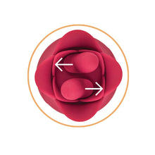 Load image into Gallery viewer, Clit-tastic Tulip Finger Massager Red
