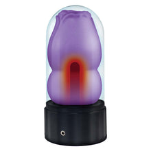 Load image into Gallery viewer, Delite Heated Rose Masturbator Purple
