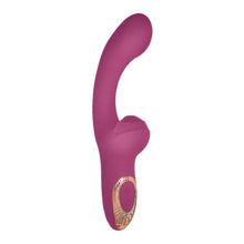 Load image into Gallery viewer, Blaze Heat-up Thumper Massager Eggplant
