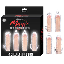 Load image into Gallery viewer, Magic Soft &amp; Stretchy Tickler Sleeves - Clear
