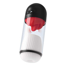 Load image into Gallery viewer, Delite Masturbator With Tongue Action White
