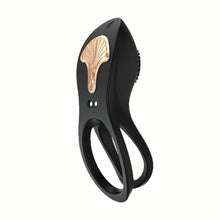 Load image into Gallery viewer, Gold Glam Cockring Black
