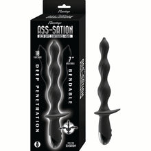 Load image into Gallery viewer, Ass Sation Deep Dive Contoured Wand-black

