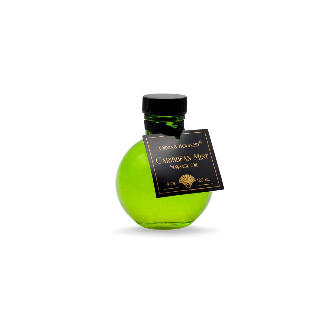 Massage Oil 4oz Caribbean Mist
