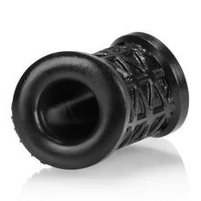 Load image into Gallery viewer, Morph Sleek Geometric Pattern Ballstretcher Silicone Smoosh Black
