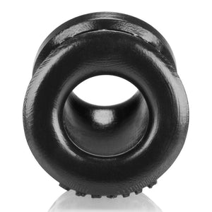 Morph Sleek Geometric Pattern Ballstretcher Silicone Smoosh Black
