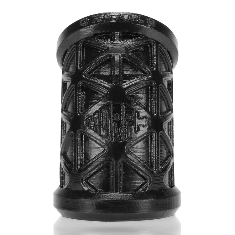 Morph Sleek Geometric Pattern Ballstretcher Silicone Smoosh Black