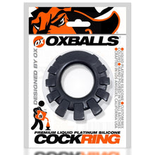 Load image into Gallery viewer, Cock-lug Lugged Cockring Black
