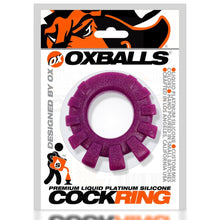 Load image into Gallery viewer, Cock-lug Lugged Cockring Plum
