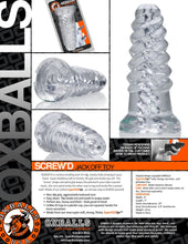 Load image into Gallery viewer, Screw&#39;d Spiral Joy Toy Clear
