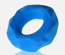Load image into Gallery viewer, Hunkyjunk Fractal Cockring Teal Ice

