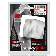Load image into Gallery viewer, Hunkyjunk Fractal Ball Stretcher Clear Ice
