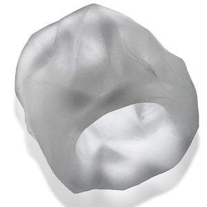 Hunkyjunk Fractal Ball Stretcher Clear Ice