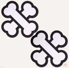 Load image into Gallery viewer, Pastease White Crossbone Breast Pasties

