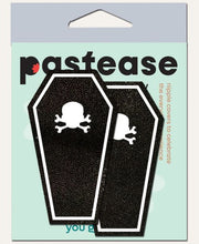 Load image into Gallery viewer, Pastease Coffin With Glow In The Dark Breast Pasties

