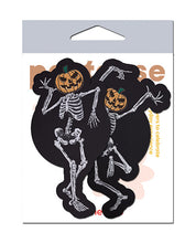 Load image into Gallery viewer, Pastease Dancing Skeletons W/ Pumpkin Heads
