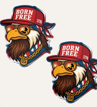 Load image into Gallery viewer, Pastease Patriotic Born Free Red White &amp; Blue A/glory Nippl

