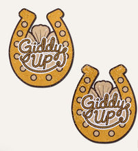Load image into Gallery viewer, Pastease Giddy Up Sparkling Golden Nipple
