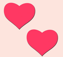 Load image into Gallery viewer, Pastease Love Glow In The Dark Neon Pink Hearts
