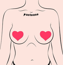 Load image into Gallery viewer, Pastease Love Glow In The Dark Neon Pink Hearts
