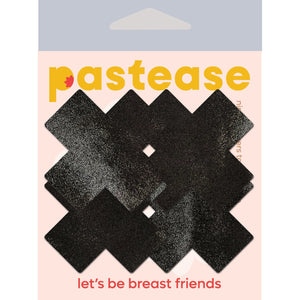 Pastease Petite Plus X Small Liquid Black Cross 2 Pairs