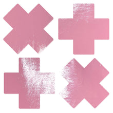 Load image into Gallery viewer, Pastease Petite Plus X Faux Latex Baby Pink Crosses
