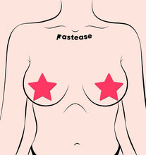 Load image into Gallery viewer, Pastease Star Glow In The Dark Neon Pink
