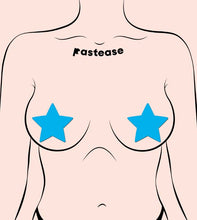 Load image into Gallery viewer, Pastease Star Glow In The Dark Neon Turquoise
