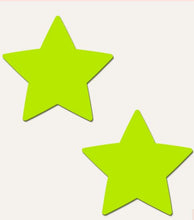Load image into Gallery viewer, Pastease Star Glow In The Dark Neon Yellow
