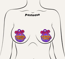 Load image into Gallery viewer, Pastease Tinsel Holiday Ornament On Disco Glitter/pur
