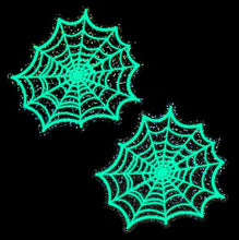 Load image into Gallery viewer, Pastease Glitter Black Glow In The Dark Spooky Spider
