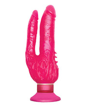 Load image into Gallery viewer, Waterproof Double Penetrator Wall Banger Pink

