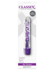 Classix Mr Twister Purple Metallic Vibe W Tpe Sleeve