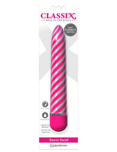 Load image into Gallery viewer, Classix Sweet Swirl Vibrator Pink
