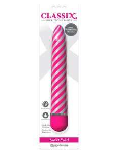 Classix Sweet Swirl Vibrator Pink