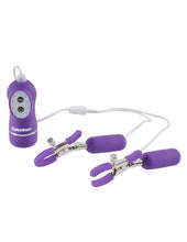 Load image into Gallery viewer, Fetish Fantasy Vibrating Nipple Clamps
